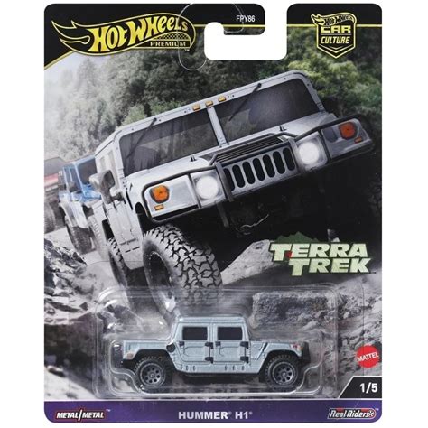 Jual Hot Wheels Premium Terra Trek Hummer H Silver Free Protector Shopee Indonesia