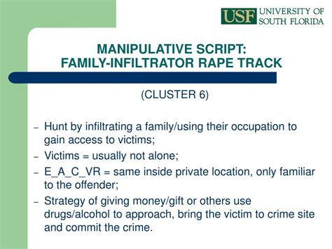 Ppt An Investigation Of Scripts In The Hunting Process Of Serial Sex Offenders Implications