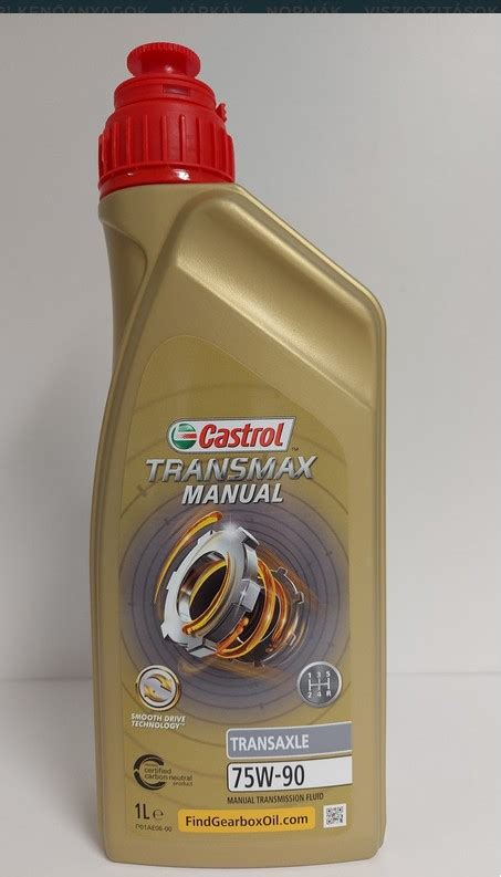 CASTROL TRANSMAX MANUAL MULTIVEHICLE 75W90 1L - olajonline.h