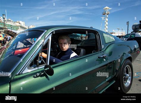 Steve McQueen Ford Mustang Stock Photo - Alamy