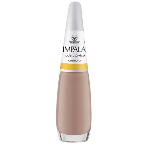 Esmalte Impala Nude Clássico Cremoso Esmalte Bonito