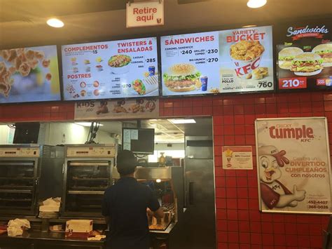 Menu At KFC Restaurant Santo Domingo Av Winston Churchill Esq