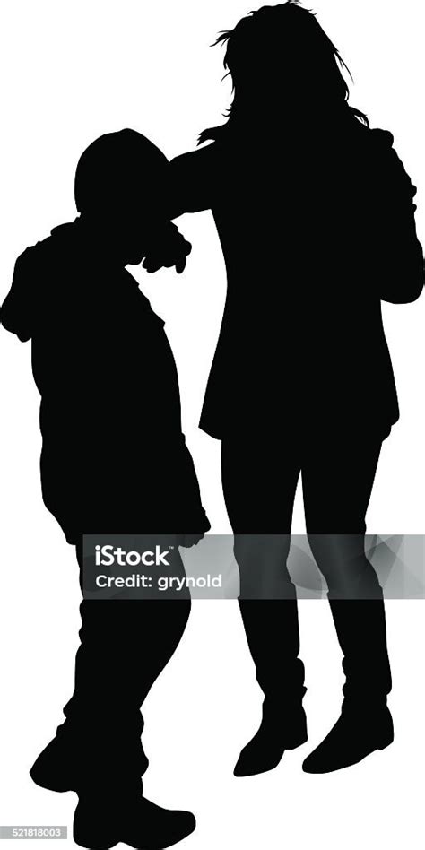 Ibu Dan Anak Ilustrasi Stok Unduh Gambar Sekarang Anak Umur