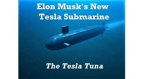 Elon Musk has just developed the Tesla submarine | The Spoof