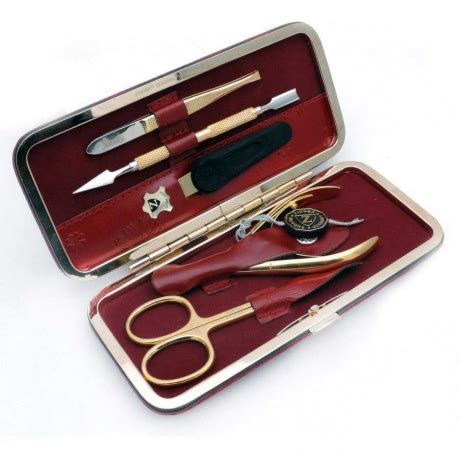 Маникюрный набор Zinger 5 предметов MSFE-501-G бордовый – купить в ...