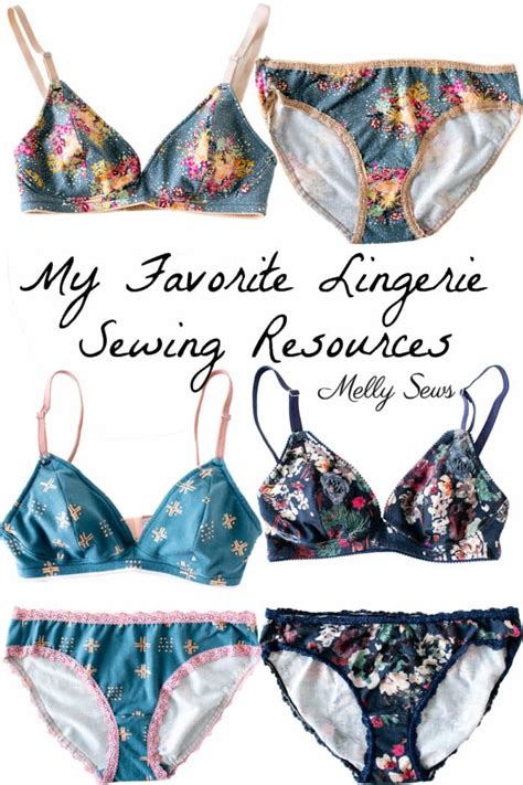 Advice Resources And Supplies For Starting To Sew Lingerie Melly Sews