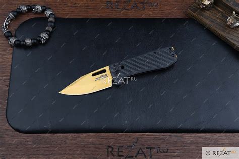 Складной нож-зажим для денег SOG Ultra XR Gold TiNi 7 см SG_12-63-02-57 ...