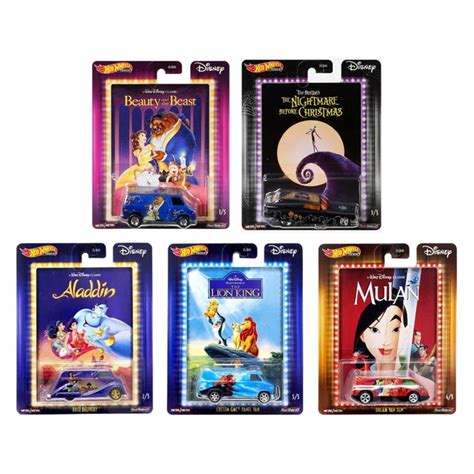 Hot Wheels Walt Disney Classic Set Of Model Cars Pop Culture Dlb Eur