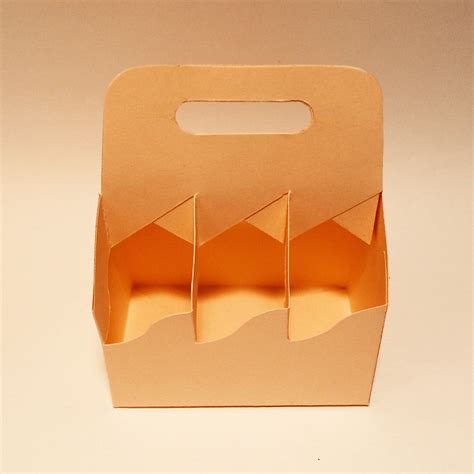 6 Pack Carrier Template Six Pack Carrier Beer Carrier Bag Etsy