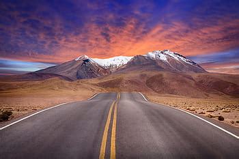 road hills dark clouds protector cloudy sky highland landscape