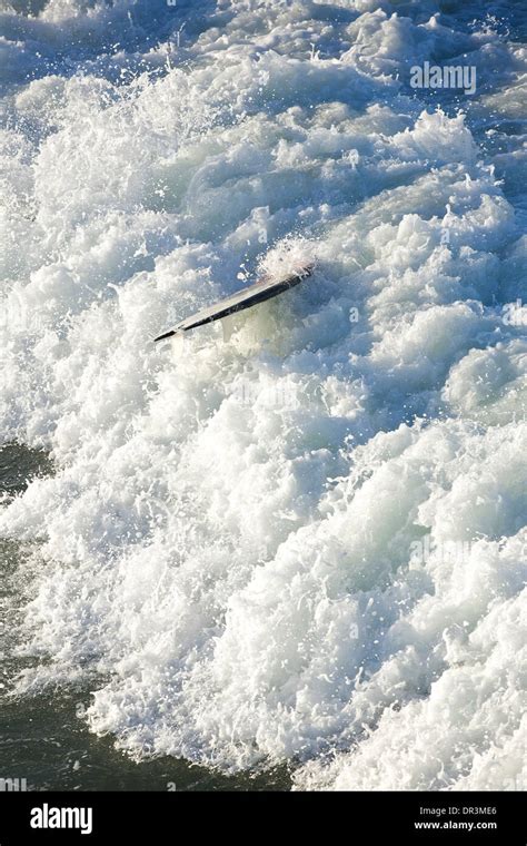 Weekend Surfing at Hermosa Beach, Los Angeles, California Stock Photo ...