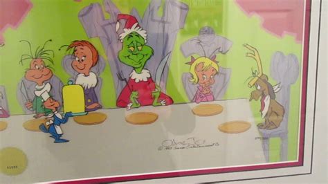 1966 Dr Seuss How The Grinch Stole Christmas Cartoon Limited Edition