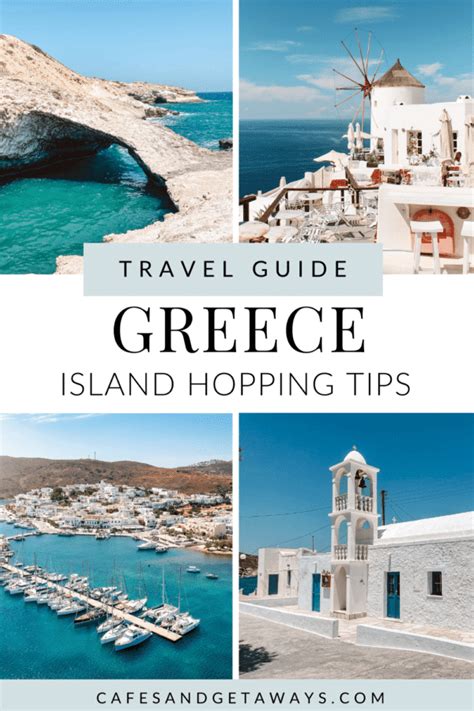 Greek Island Hopping Routes And Guide Cafes And Getaways