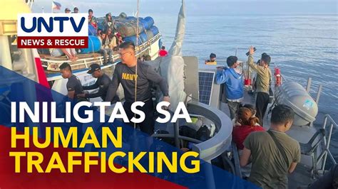 16 Biktima Ng Human Trafficking Nailigtas Sa Tawi Tawi Youtube