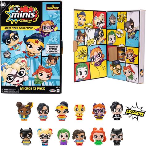 dc minis micros  pack   collectible figures doll toys