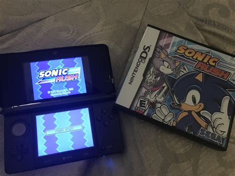 Just finished Sonic Rush : SonicTheHedgehog
