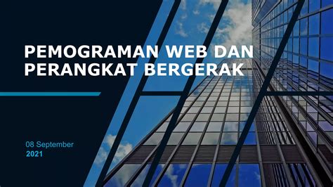 Aldiragvr Pemograman Web Dan Perangkat Bergerak PPT