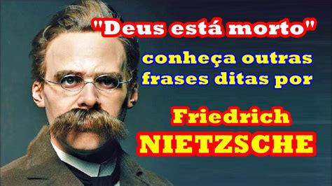 Nietzsche Deus Está Morto Frase - 5