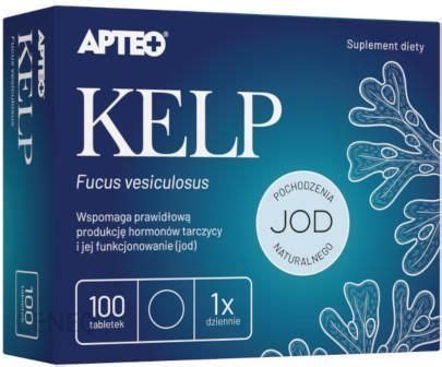 Synoptis Pharma Sp Z O O Apteo Kelp 100 Tabl Opinie I Ceny Na Ceneo Pl