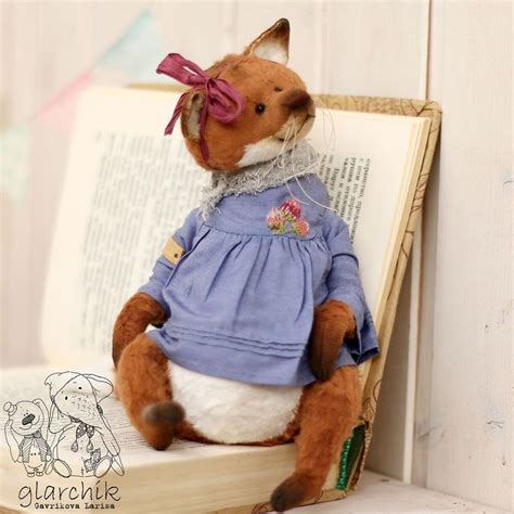 Лисичка Ластиша | Handmade teddy, Plush animals, Teddy toys