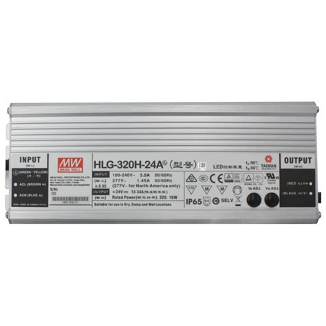 HLG-320H-24A MEANWELL POWER SUPPLY - STAR BABY ELECTRONICS
