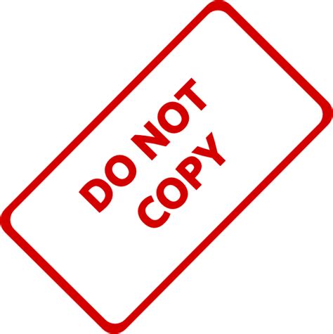 Do Not Copy Stamp Clip Art at Clker.com - vector clip art online ...