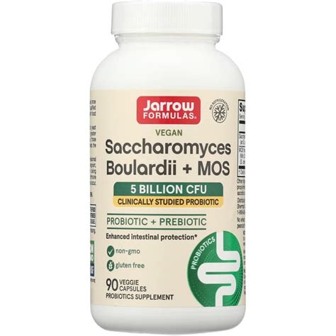 Jarrow Formulas, Inc. Saccharomyces Boulardii + MOS 90 Caps - Swanson ...