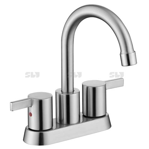 Basin Taps Two Holes Lavatory Hot And Cold Water Mixer Tap Bathroom Faucet Bathroom Water