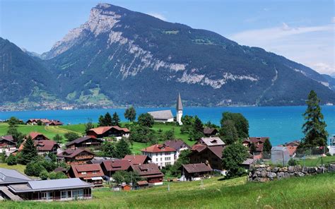 Lake Thun, Switzerland HD Wallpapers / Desktop and Mobile Images & Photos