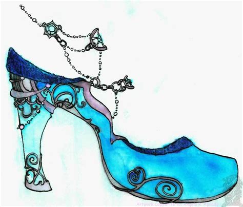 Glass Slipper By ~onceuponaclub On Deviantart Glass Slipper Cinderella Slipper Walking On