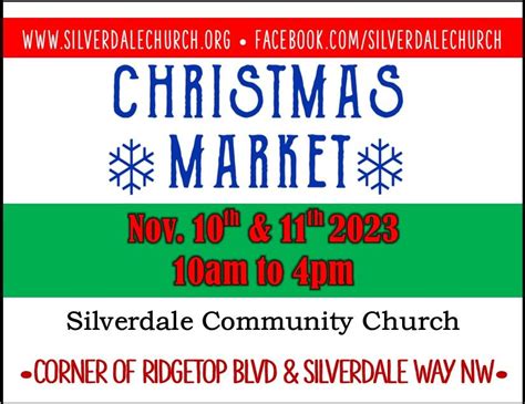 Silverdale Community Christmas Market, Silverdale Community Church, 10 ...