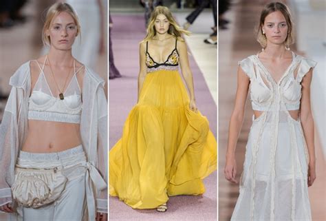 Foco na lingerie Roupas íntimas se destacam como recurso fashion nas passarelas de Paris