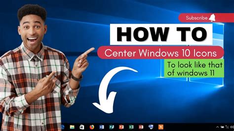 How To Center Windows Icons How To Center Windows Taskbar