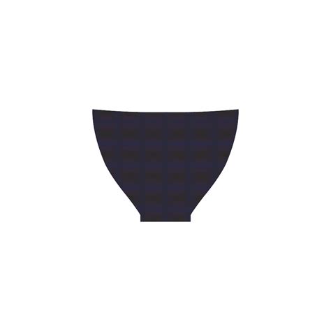 Royal Blue On Black Squares Custom Bikini Swimsuit ID D