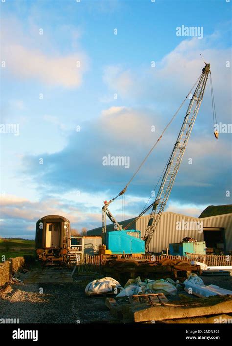 A view of the Goods Yard at Embsay Railway Station, Embsay, Skipton ...