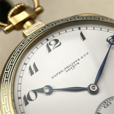 Patek Philippe Gold & Enamel Gents Pocket Watch - Tempus Fugit