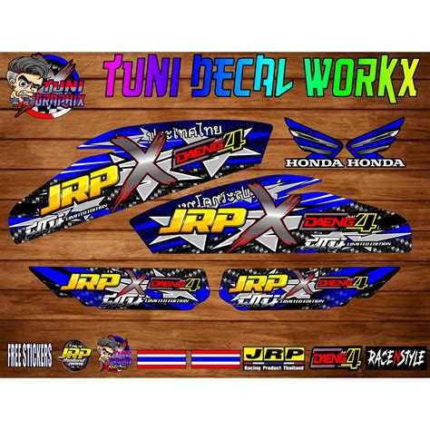 TMX RUSI PINOY MOTOPOSH SKYGO DECALS STICKER V4 JRP X DAENG