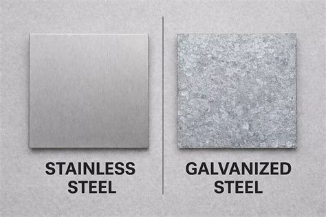 stainless steel  galvanized steel corrosion cost lifespan