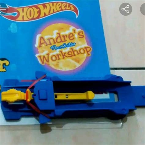 Hotwheels Track Builder Pelontar Basic Launcher Ori Mattel Hot Wheels Shopee Philippines