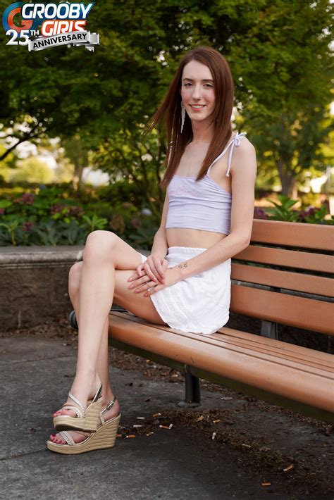 Skinny Brunette Shemale Avery Angel Revealing Her Stiff Boner Firm Ass CoedCherry