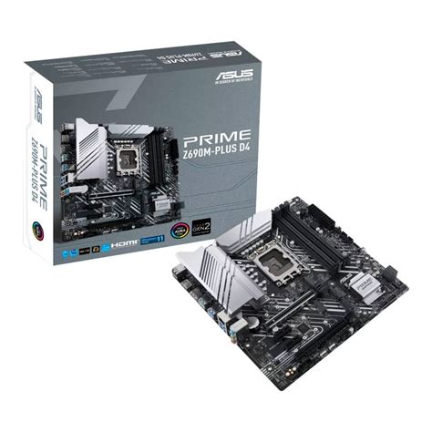 เมนบอร์ด ASUS Mainboard PRIME Z690M-PLUS D4 LGA-1700