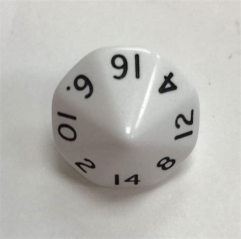 Opaque 16 Sided Dice From Chessex The Dice Emporium