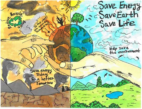 save earth poster drawing easy minimalist poster store