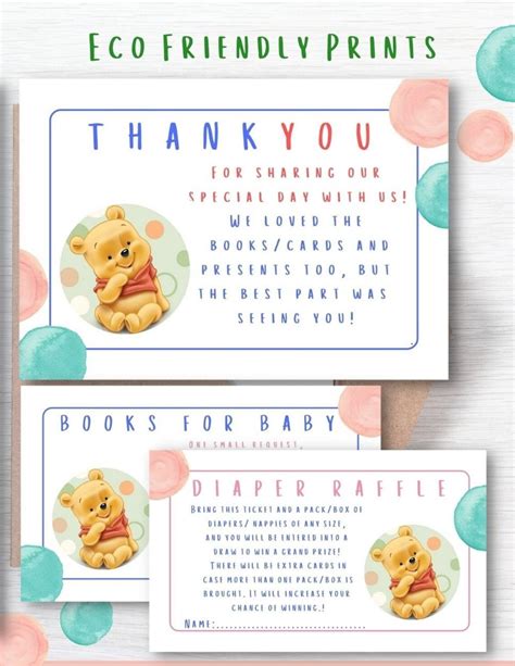 Editable Pooh Bear Gender Reveal Invitation Girl Or Boy Winnie Etsy