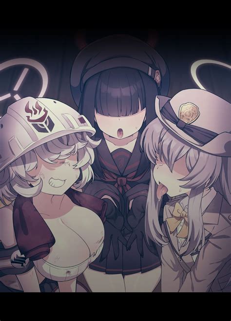 BluArch Mob de Seiheki o Mitashi Makuru Hon 碧蓝档案的杂鱼酱们满足你的性癖的本 Page 39 nhentai hentai