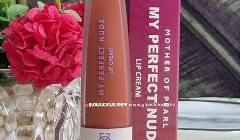 Review Lip Cream Matte Lokal Mop My Perfect Nude Lip Cream In Toffee Latte Mother Of Pearl