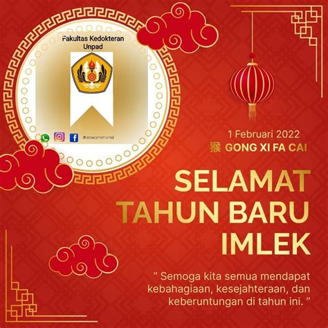 Selamat Tahun Baru Imlek Fk Unpad Official Site