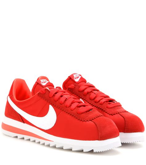 Lyst Nike Classic Cortez Epic Sneakers In Red