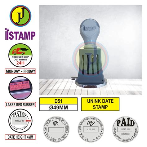 stamp  getah date stamp date  tarikh nama stamp chop nama