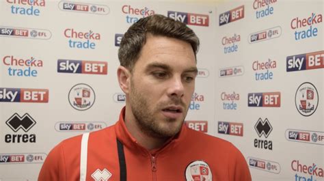 Reaction Not Good Enough From Us Says Glenn Morris News Crawley Town